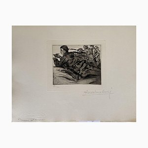 Anselmo Bucci, Militant, 1917, Etching-ZCI-829414