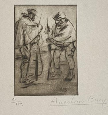 Anselmo Bucci, Military, Etching, 1917-ZCI-802537