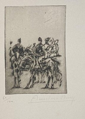 Anselmo Bucci, Military, Etching, 1917-ZCI-802534