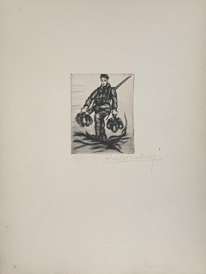 Anselmo Bucci, Military, Etching, 1917-ZCI-802981