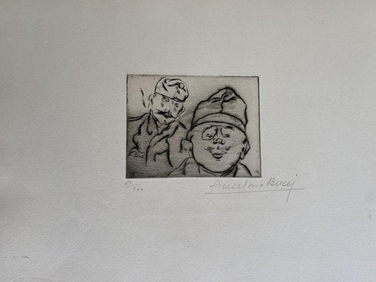 Anselmo Bucci, Military, Etching, 1917-ZCI-827797