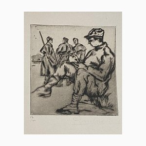 Anselmo Bucci, Military, Etching, 1917-ZCI-802983