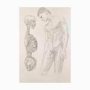 Anthony Roaland, Confrontation, Pencil Drawing, 1989-ZCI-1436997