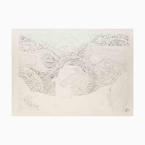 Anthony Roaland, Sleeping, Pencil Drawing, 1989-ZCI-1437109