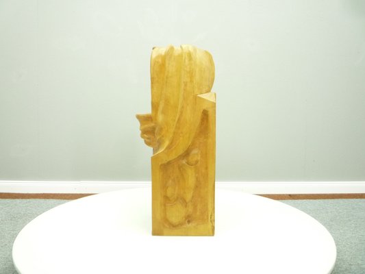 Anthroposophical Basswood Sculpture in the Dornach Style, 1940s-UG-1191191