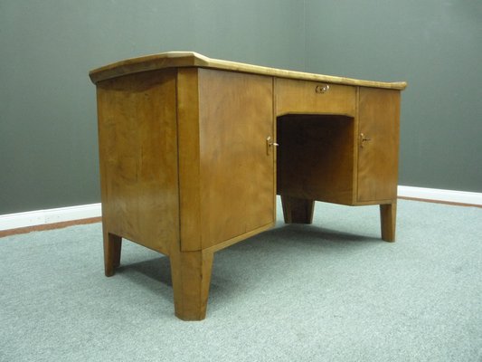 Anthroposophical Birchwood Desk by Fritz Schuy, 1920s-UG-1811892