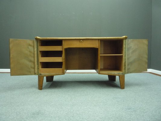 Anthroposophical Birchwood Desk by Fritz Schuy, 1920s-UG-1811892