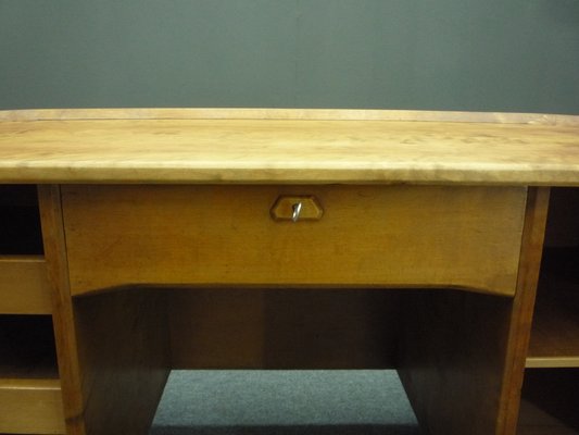 Anthroposophical Birchwood Desk by Fritz Schuy, 1920s-UG-1811892