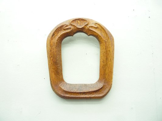 Anthroposophical Oak Picture Frame, 1920s-UG-1369457