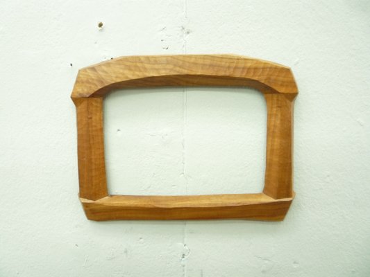 Anthroposophical Walnut Picture Frame, 1940s-UG-1377115