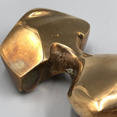 Antinio Grediaga Kieff, Abstract Sculpture, Polished Bronze, 1960s-XOP-2028089