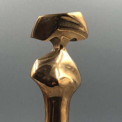 Antinio Grediaga Kieff, Abstract Sculpture, Polished Bronze, 1960s-XOP-2028089