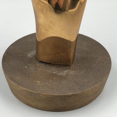 Antinio Grediaga Kieff, Abstract Sculpture, Polished Bronze, 1960s-XOP-2028089