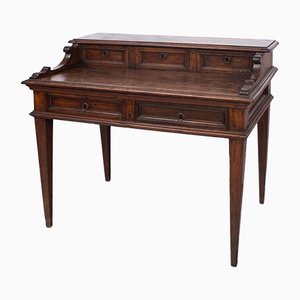 Antique 18th Century Louis XVI Desk in Solid Walnut-KKK-1315452