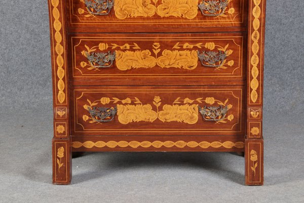 Antique 19 Century Commode with 6 Drawers-DXD-1150915