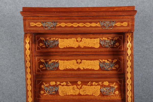 Antique 19 Century Commode with 6 Drawers-DXD-1150915