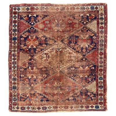 Antique Afshar Rug-YMM-1195077