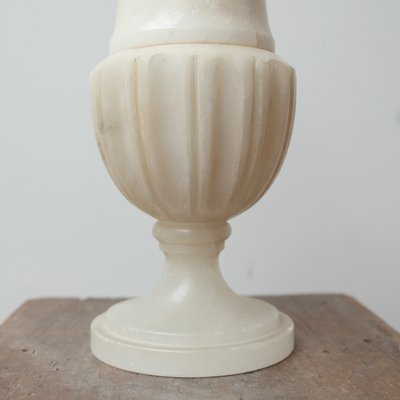 Antique Alabaster Urn Table Lamp-JRP-950936