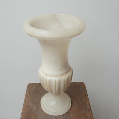 Antique Alabaster Urn Table Lamp-JRP-950936