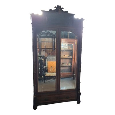 Antique Alfonsino Period Spanish Cabinet in Mahogany, End of 19th Century-TCS-1752645