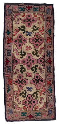 Antique American Hooked Rug, 1880s-JZV-1427236