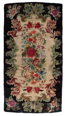 Antique American Hooked Rug, 1880s-JZV-1427244