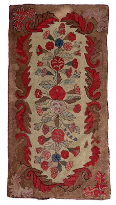 Antique American Hooked Rug, 1880s-JZV-1420851