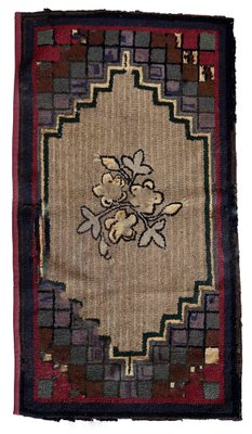 Antique American Hooked Rug, 1880s-JZV-1420855