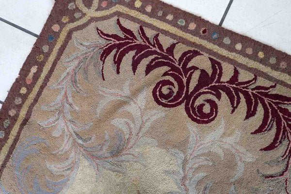 Antique American Hooked Rug, 1880s-JZV-1427239