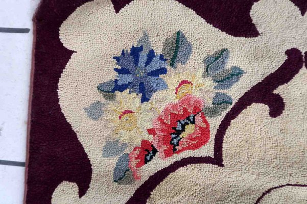 Antique American Hooked Rug, 1890s-JZV-1420857