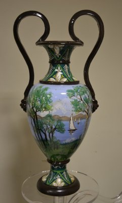 Antique Amphora Painted Vase-OEC-585569