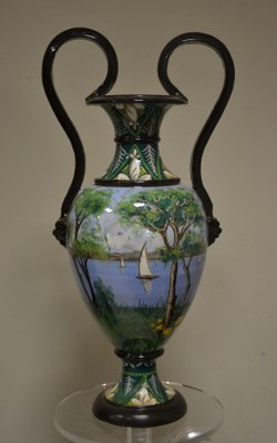 Antique Amphora Painted Vase-OEC-585569