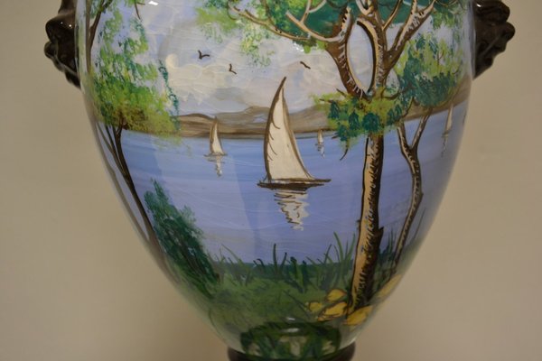 Antique Amphora Painted Vase-OEC-585569