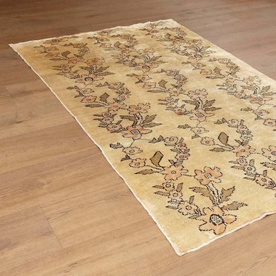 Antique Anatole Turkey Hand Knotted Art Deco Wool Rug, 1940s-WM-1294345