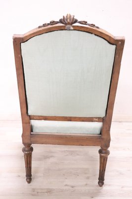 Antique Armchair in Walnut, 18th Century-DCO-1757151