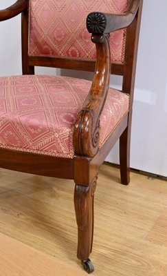 Antique Armchairs in Mahogany, Set of 2-RVK-2020362