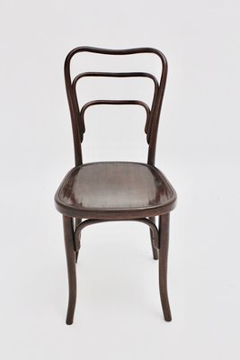 Antique Art Nouveau Bentwood No. 249 Lounge Chair from J. & J. Kohn, 1910s-NB-558369