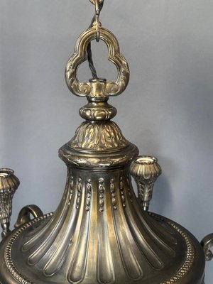 Antique Art Nouveau Brass Candlestick, 1910s-XSL-2024762