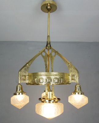 Antique Art Nouveau Ceiling Lamp-FPY-708640