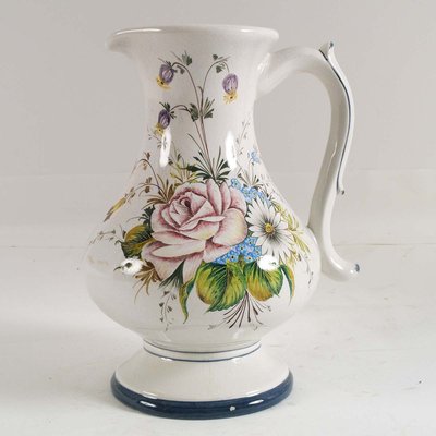 Antique Art Nouveau Ceramic Bassano Jug, 1900s-NJV-885738