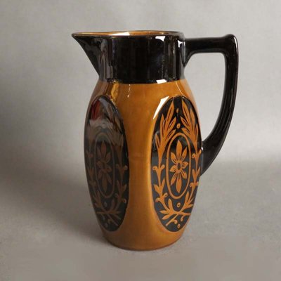 Antique Art Nouveau Ceramic Chocolate Pot-WK-669669