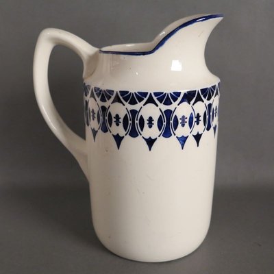 Antique Art Nouveau Ceramic Water Pitcher from Annaburg, 1900s-WK-777136