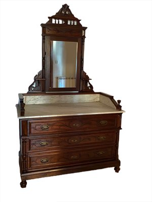 Antique Art Nouveau Commode-GEL-734328