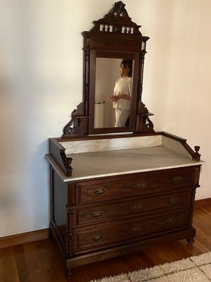 Antique Art Nouveau Commode-GEL-734328