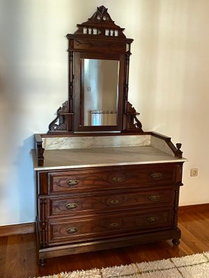 Antique Art Nouveau Commode-GEL-734328