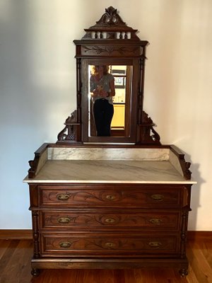 Antique Art Nouveau Commode-GEL-734328