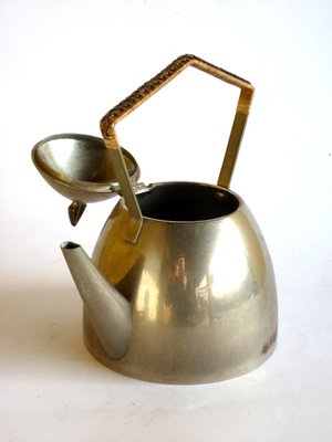 Antique Art Nouveau Metal Teapot from WMF-GKB-836548