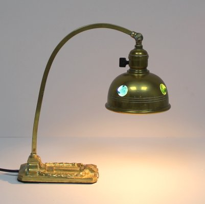 Antique Art Nouveau Table Lamp-NE-883386