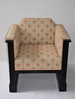 Antique Art Nouveau Viennese Club Chairs by Josef Hoffmann, Set of 2-VA-779769