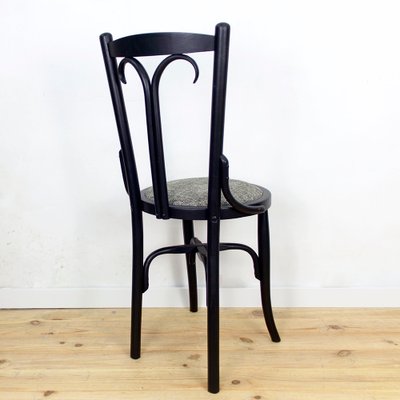 Antique Art Nouveau Wooden Dining Chair-CQZ-561425